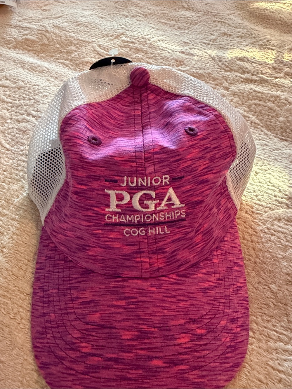 PGA Jr Championship Golf Vented Baseball Hat